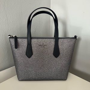 Kate Spade joeley small satchel glitter